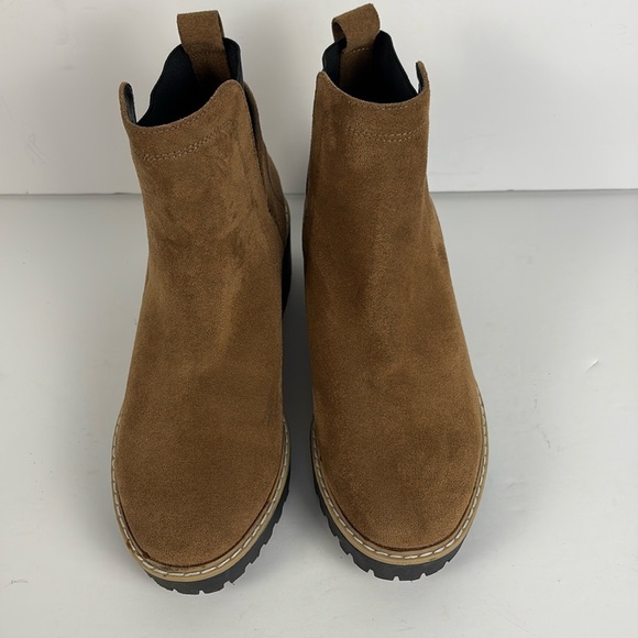 Rielle Faux Suede Bootie - Picture 2 of 10